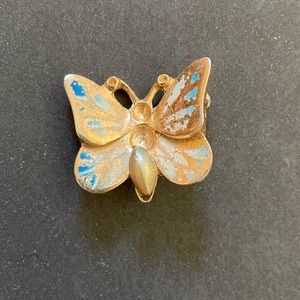 Vintage Butterfly Brooch